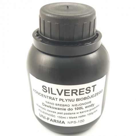 Preparat biobójczy SILVEREST Uni-Farma S-REST-100ml